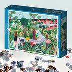 Puzzle 1500 Pièces Pieces & Peace - Promenade dans le PaysPieces & Peace