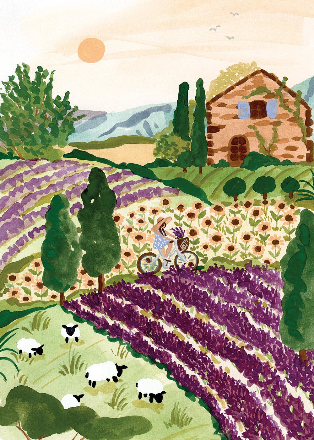 Puzzle 2000 Pièces Pieces & Peace - ProvencePieces & Peace