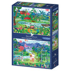 Puzzle 500 Pièces Pieces & Peace - 2 Puzzles - Ode au PrintempsPieces & Peace