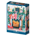Puzzle de 500 pièces - Cheminée de NoëlPieces & Peace