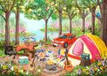 Puzzle de 500 pièces - Journée au CampingPieces & Peace