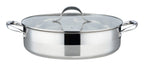 Saltire 32cm With Lid - Stainless Steel - Stainless steel