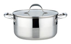Olla 24cm - Tapa CRISTAL - Acero inoxidable - Acero inoxidable