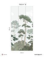 Mural Pinewood - Pine Green