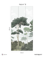 Mural Pinewood - Pine Green