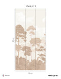 Mural Pinewood - Pine Sand