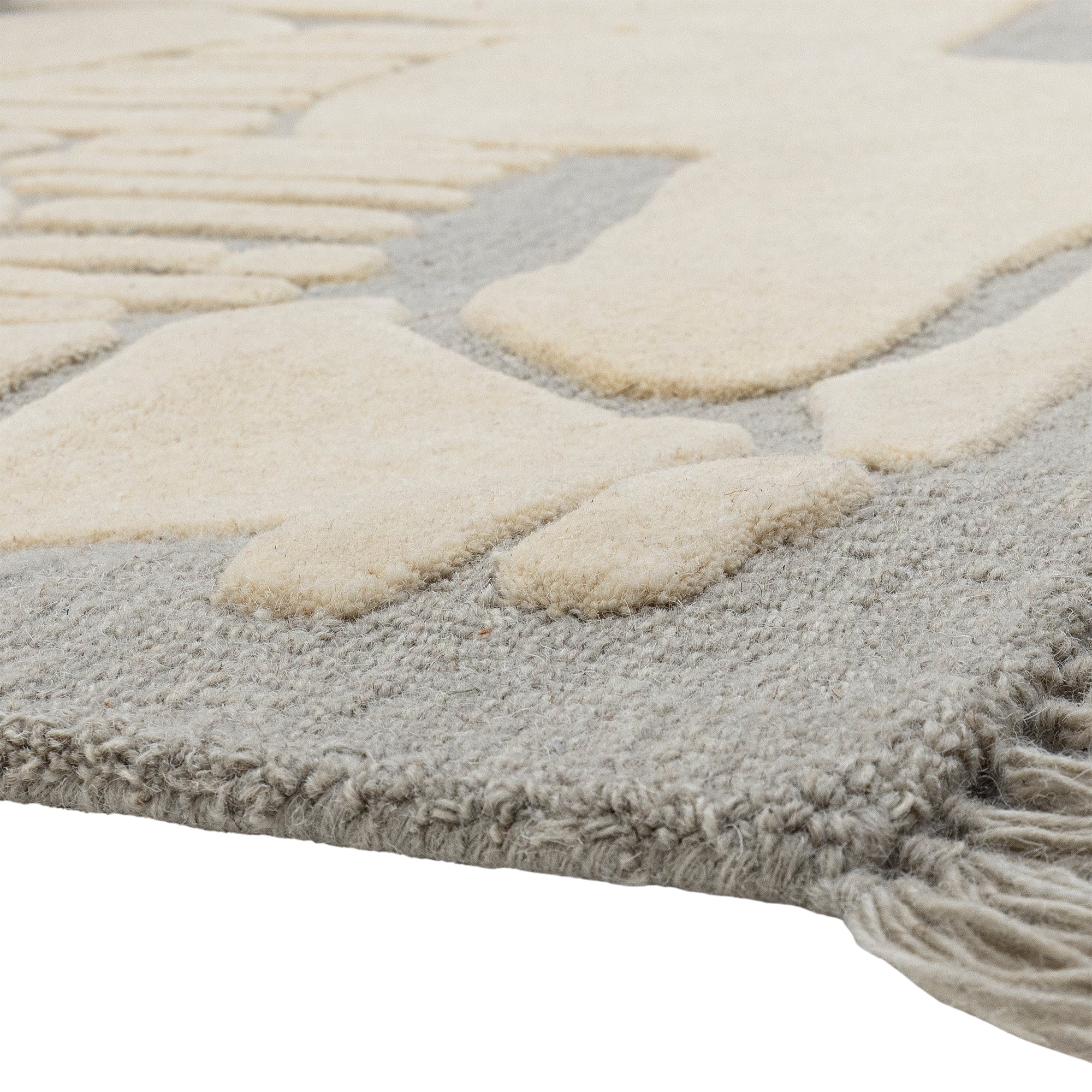Napoli - Rug - Grey - Wool