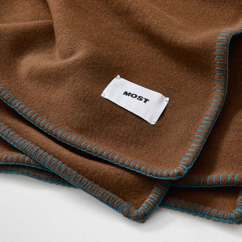Merino Plaid - 100% Lana Extra Fina - Cacao