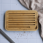 Bamboo Bread Board - Cream Trim - Beige