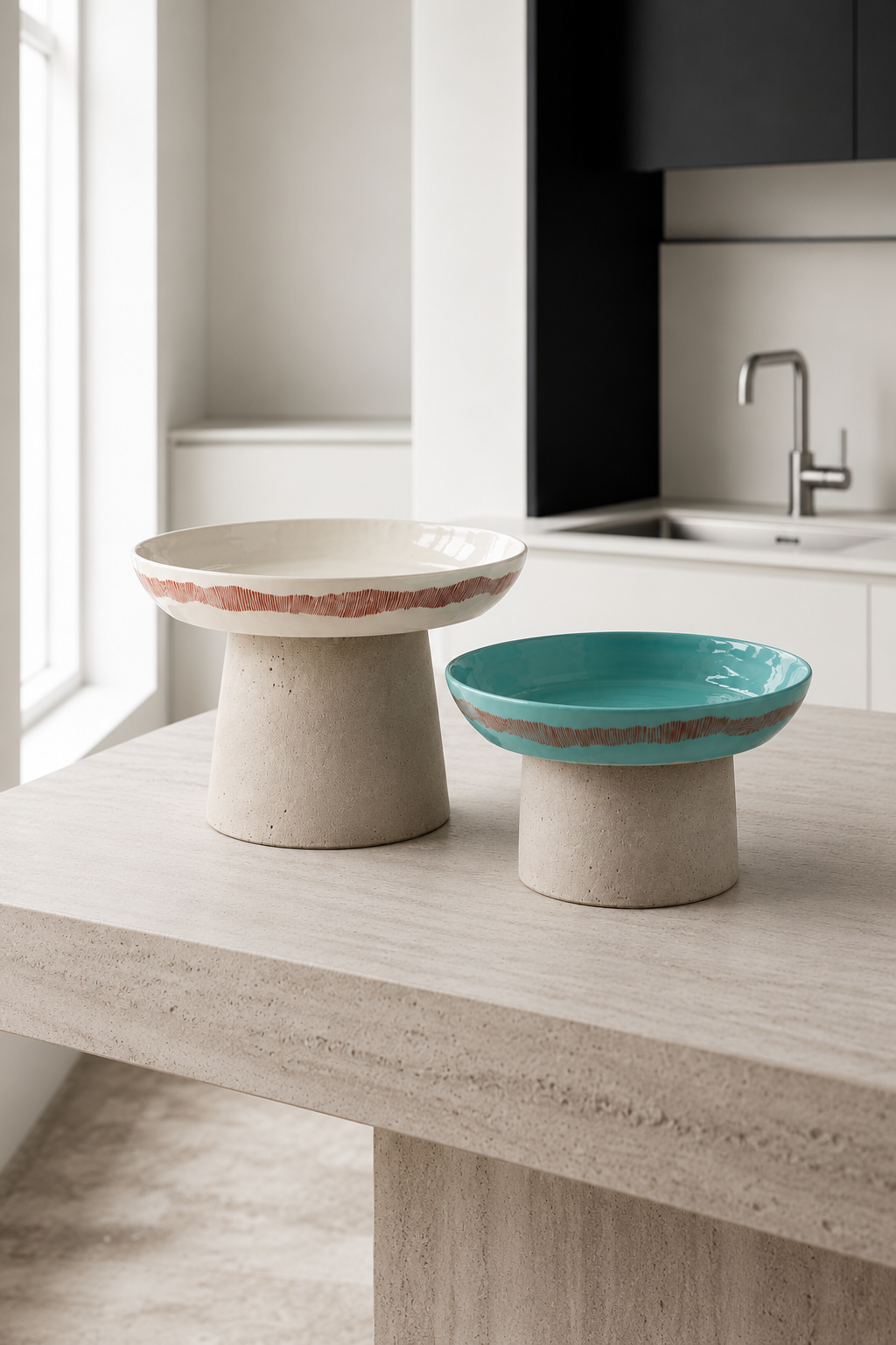 Feast Kitchen & Table – Ständer – L – Beton – Grau