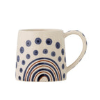 Shama - Set of 6 Cups - Multicolour - Stoneware