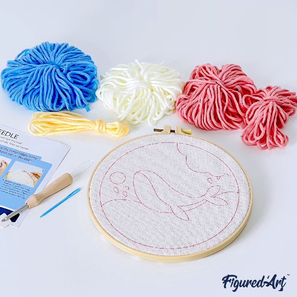 Punch Needle Leaf Variation 2