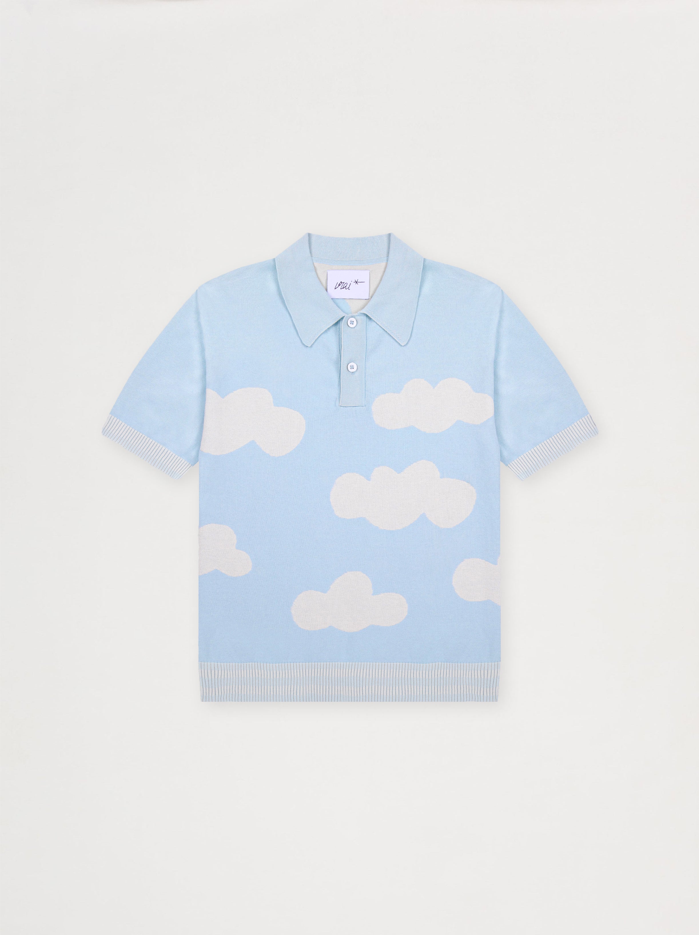 Unisex Polo Shirt Clouds Sky