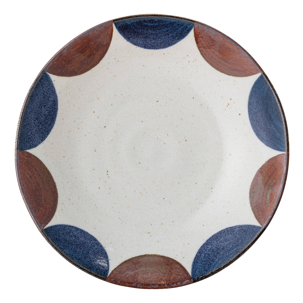 Camellia - Deep Plate - Blue - Porcelain