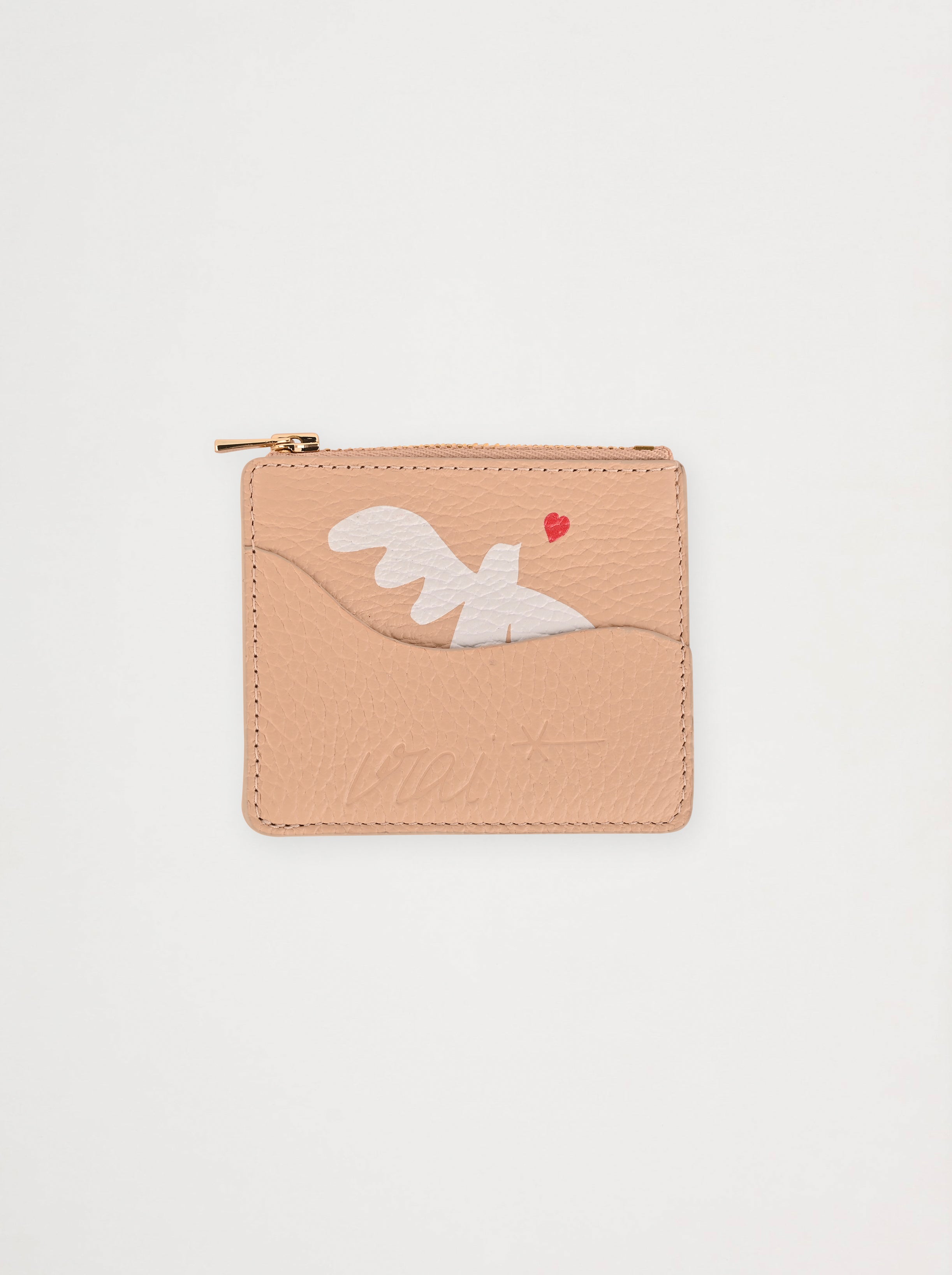 White Linen Coin Purse