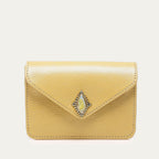 Alex Leather Card Holder Off White