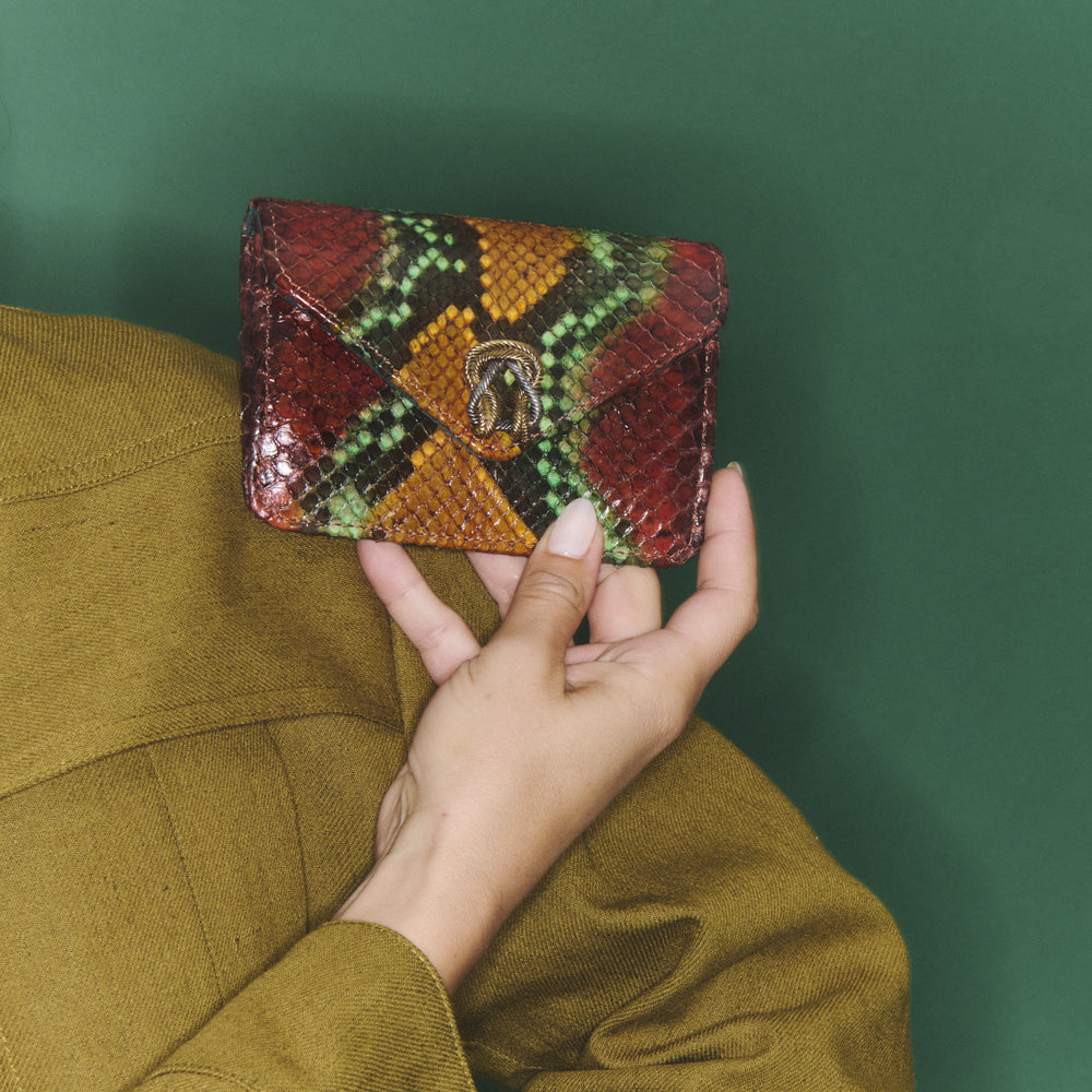Alex Python Oasis Card Holder