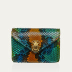 Python Card Holder Alex Lotus Blue