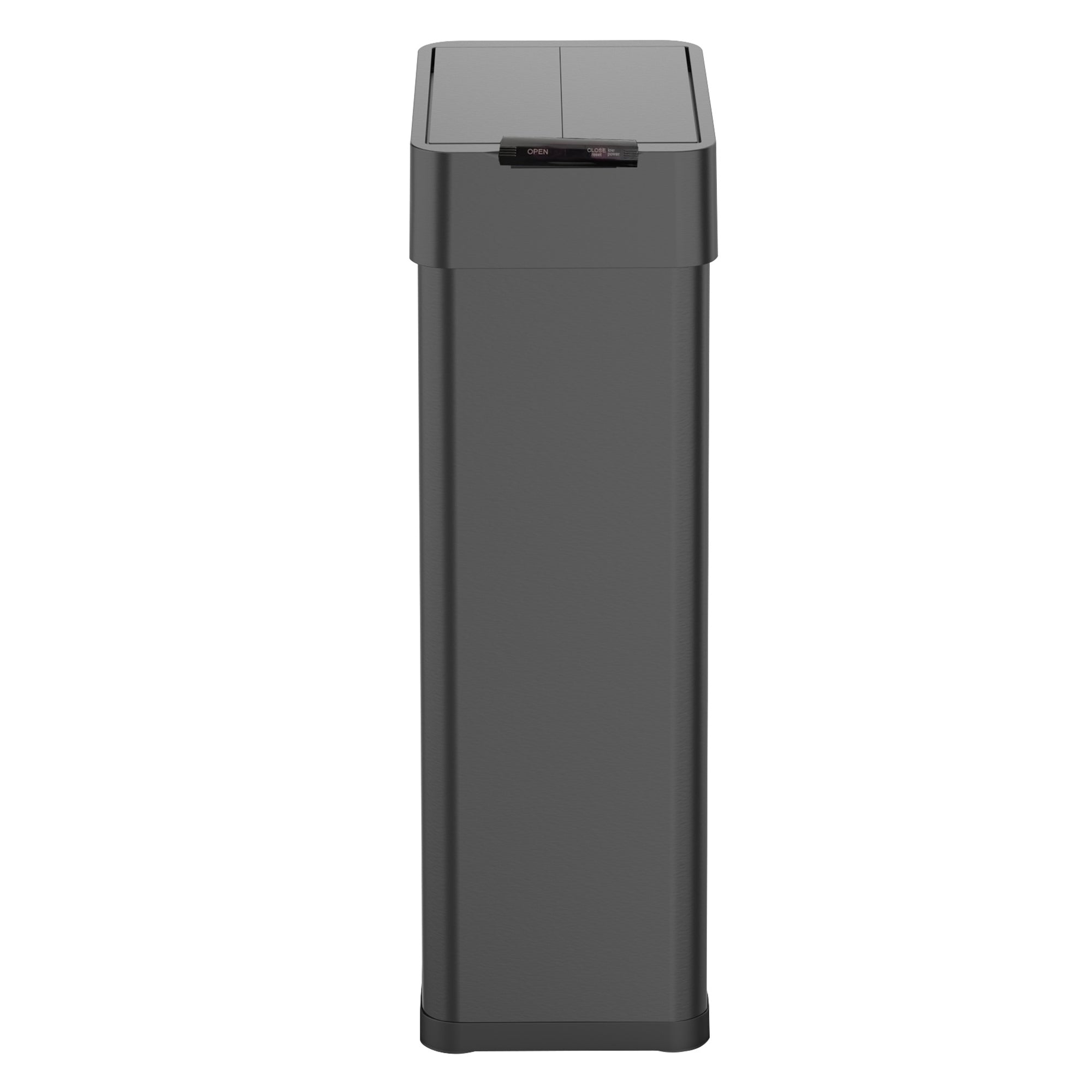 Poubelle Automatique Inox Silverlake - 90L - Noir