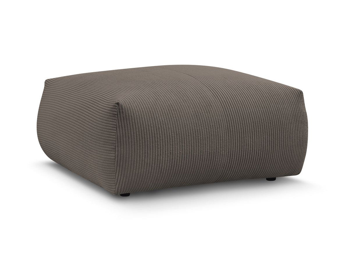 Voltaire - Pouf Ultra Moelleux - Velours Côtelé