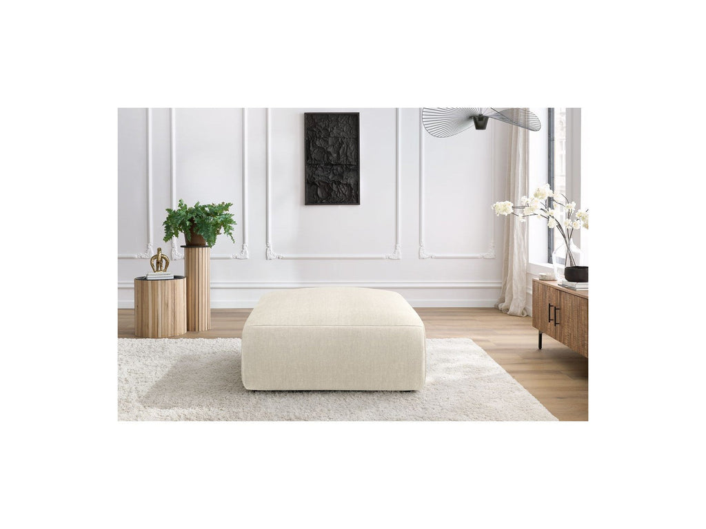 Jeanne - Grand Pouf - Tissu Velours