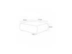 Jeanne - Grand Pouf - Tissu Velours