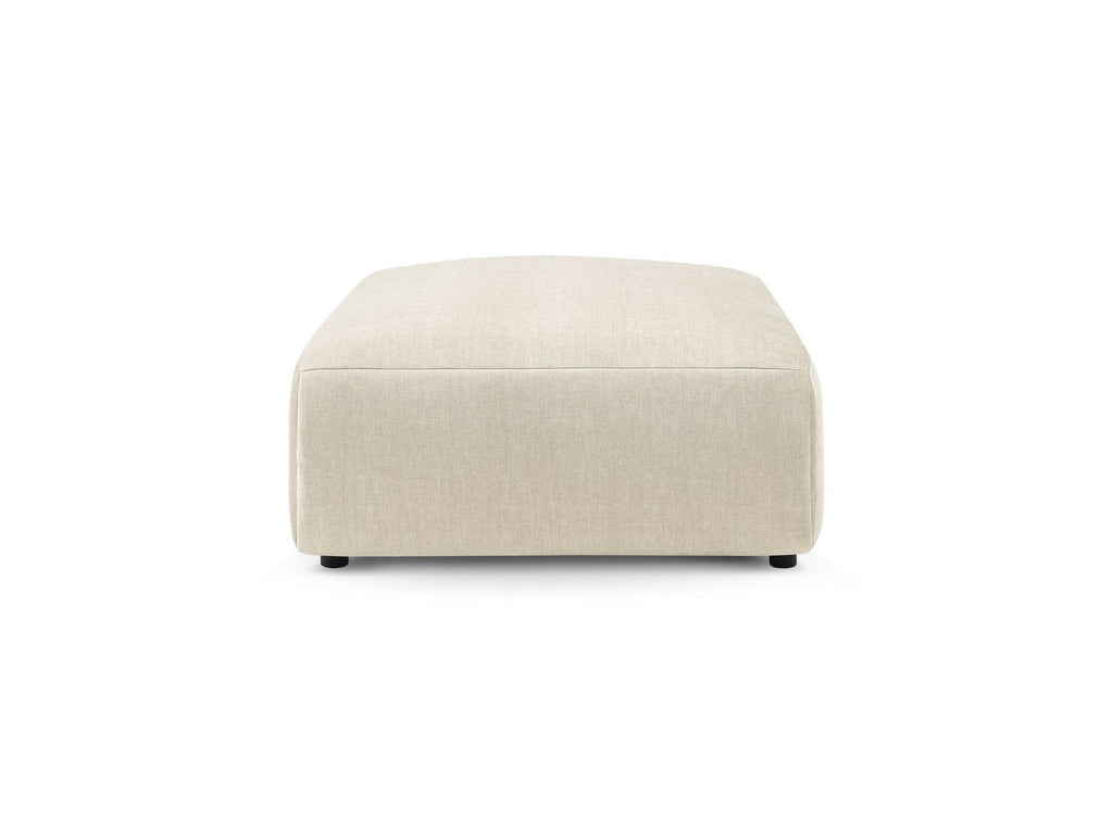 Jeanne - Grand Pouf - Tissu Velours