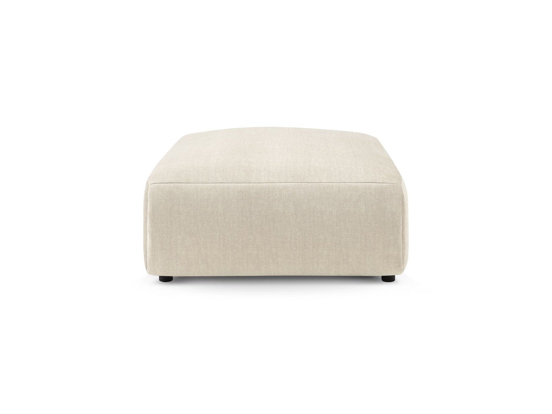 Jeanne - Grand Pouf - Tissu Velours