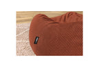 Voltaire - Pouf Ultra Moelleux - Velours Côtelé