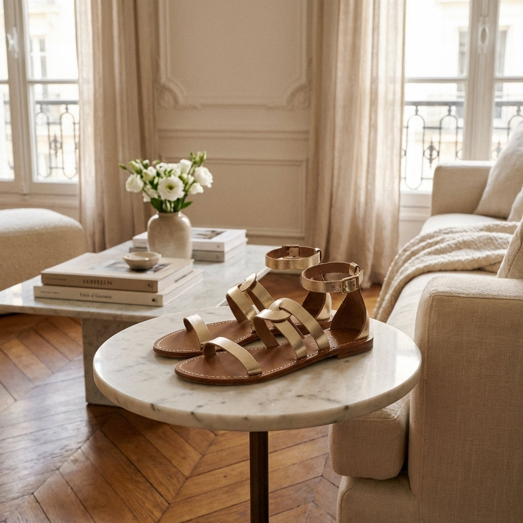 Gia Sandals - Gold