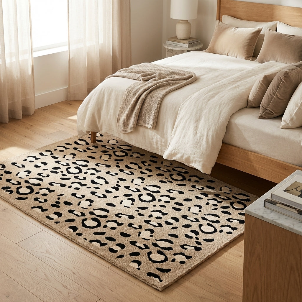 Leovah - Tapis D'Intérieur - Polypropylène - Beige