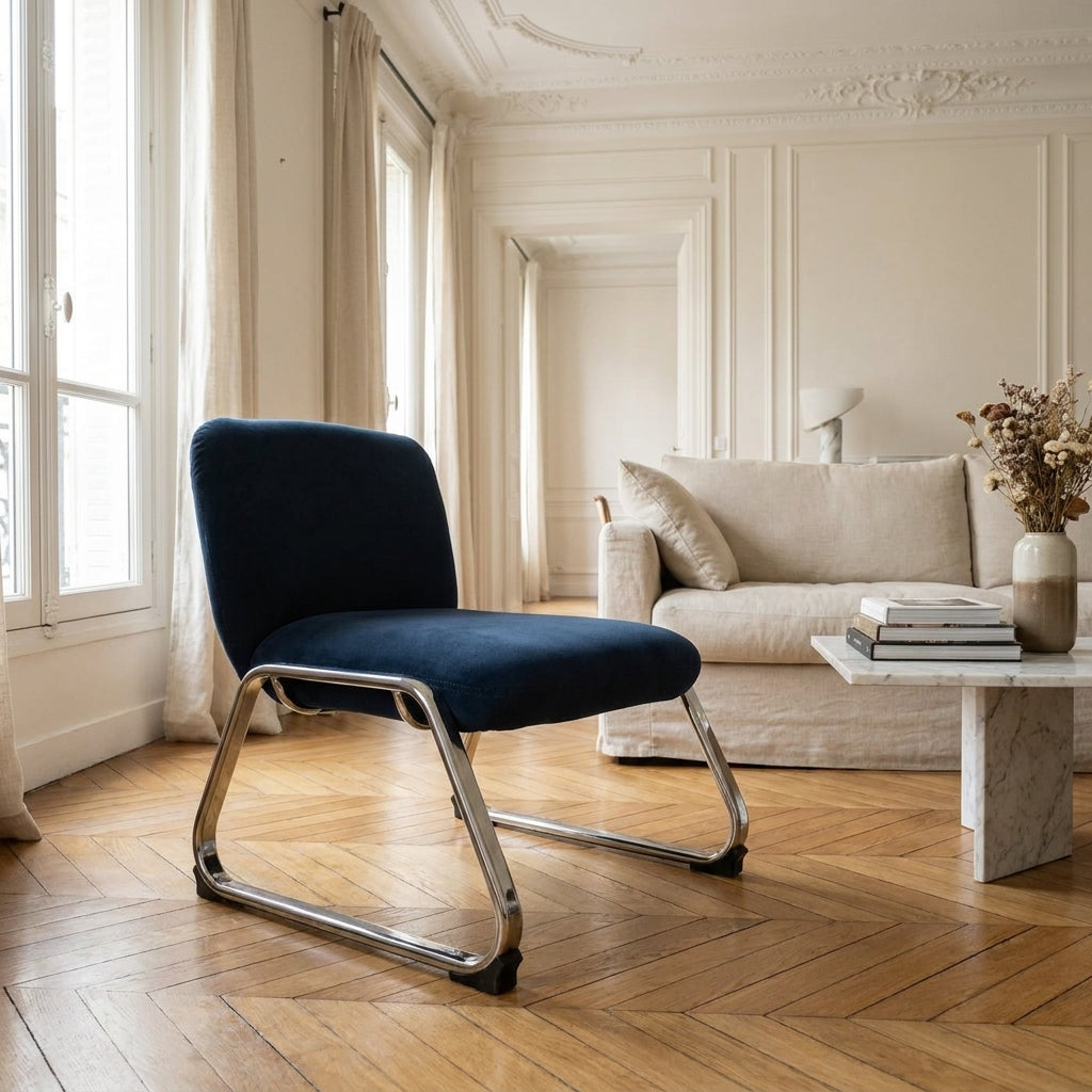 Vintage Blue Armchair
