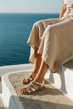 Sandales Isabelle - Platinium