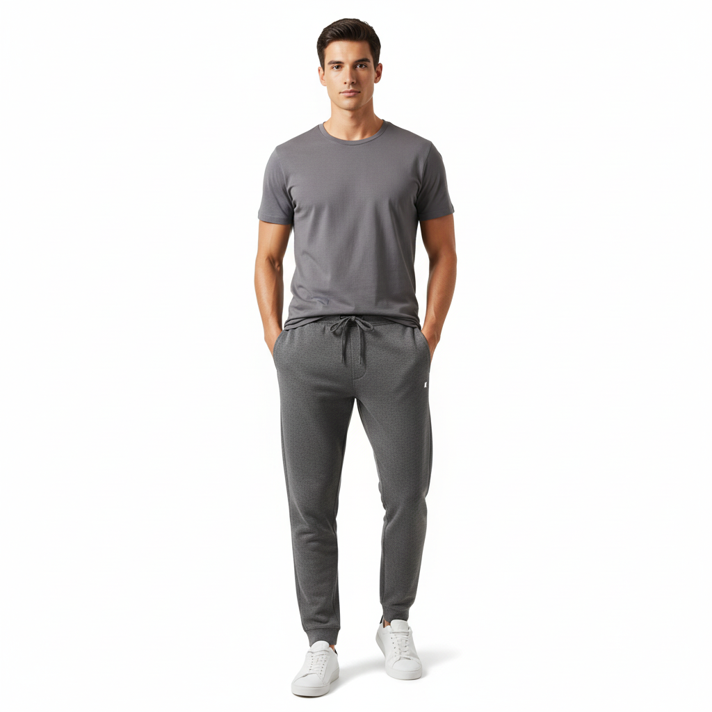 Pantalon De Survêtement K-Way Ginevrette Fleece Peach - Anthracite