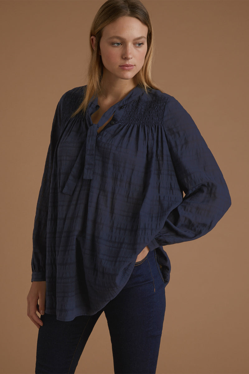 Navy blue tunic - Women