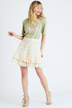 Camiseta caqui