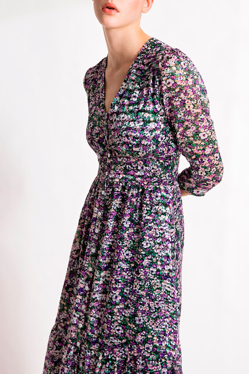 Caliste Shirt Dress - Mauve