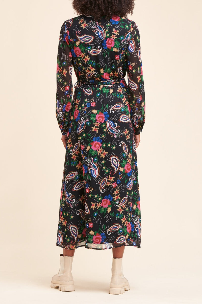 La Fée Maraboutée - Vestido Largo Radia Negro