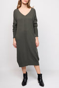La Fée Maraboutée - Rafifi Grey Midi Dress