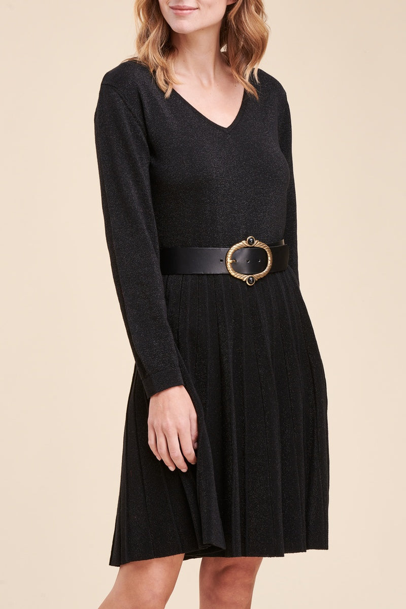 La Fée Maraboutée - Rago Black Skater Dress