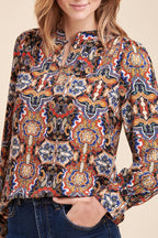 La Fée Maraboutée - Blouse Regina Noir