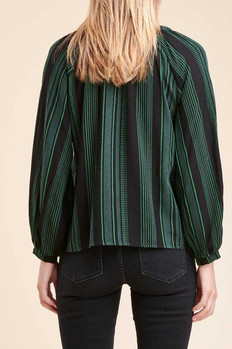 La Fée Maraboutée - Blouse Rune Vert Foncé
