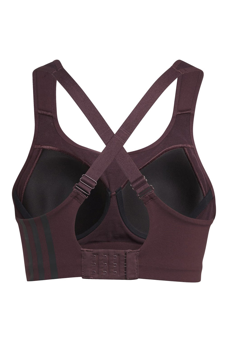 Adidas - Brassière De Entraînement Tlrdim Hs - Bordeaux - Femme
