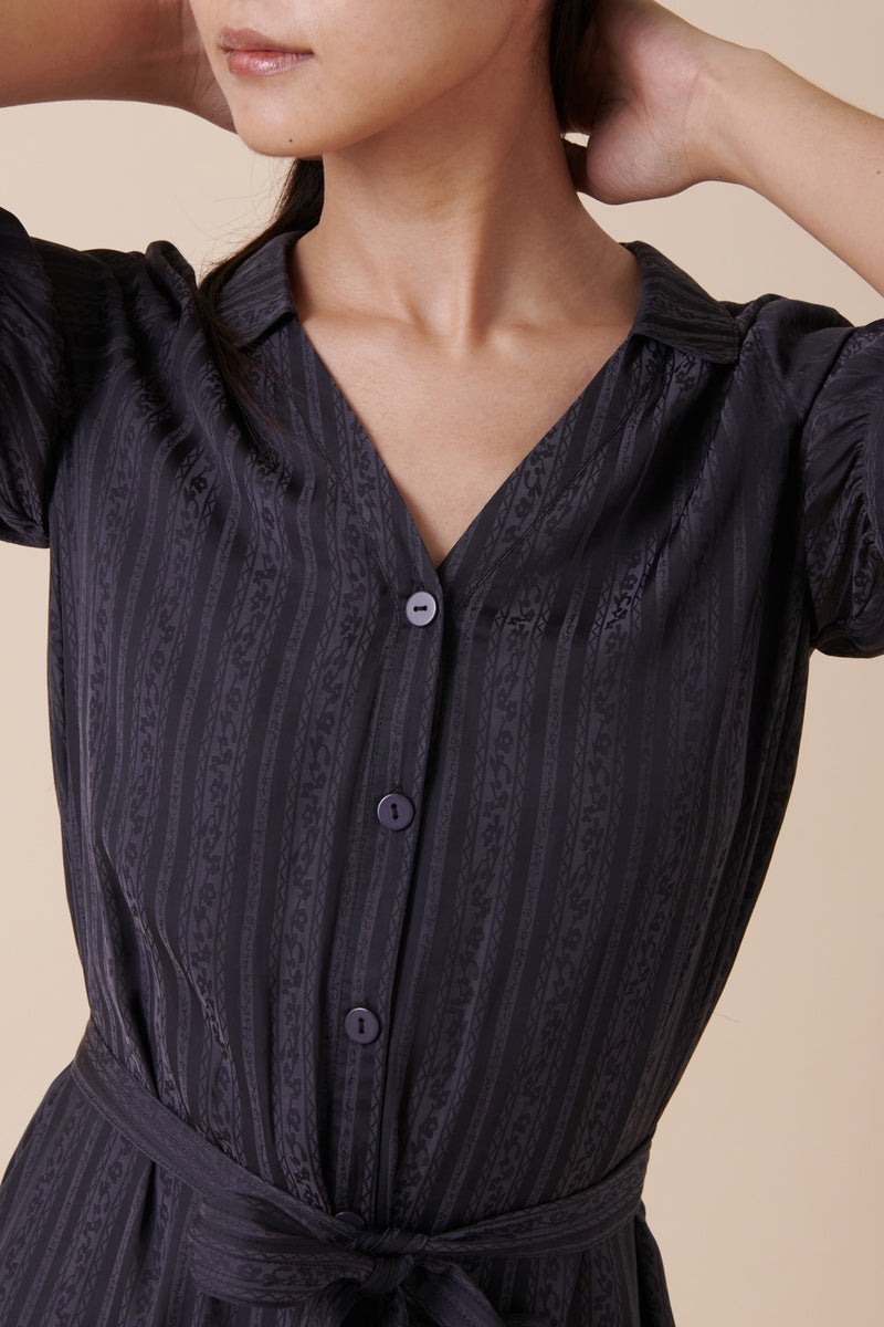 Vestido recto - Azul