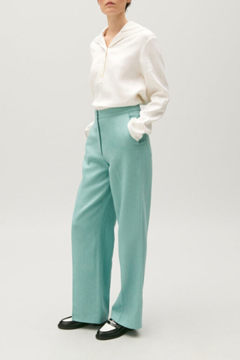 Claudie Pierlot - Pantalon - Pink - Vert D'Eau