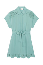 Claudie Pierlot - C&T Dress - Raflia - Vert D'Eau