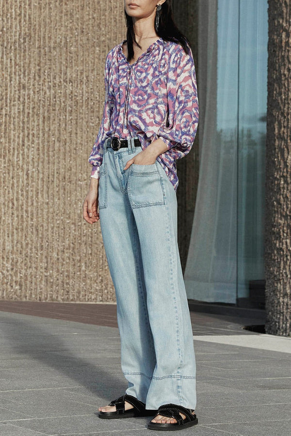 Blouse Lea Bleu