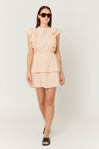 Robe Courte - Light Coral