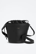 Le Tanneur - Petit Sac Seau En Cuir Gisèle - Noir