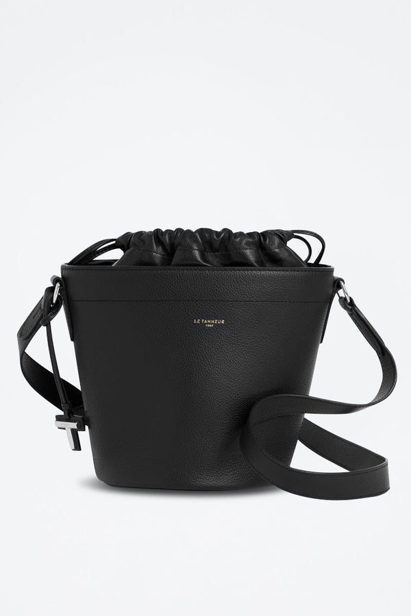 Le Tanneur - Petit Sac Seau En Cuir Gisèle - Noir